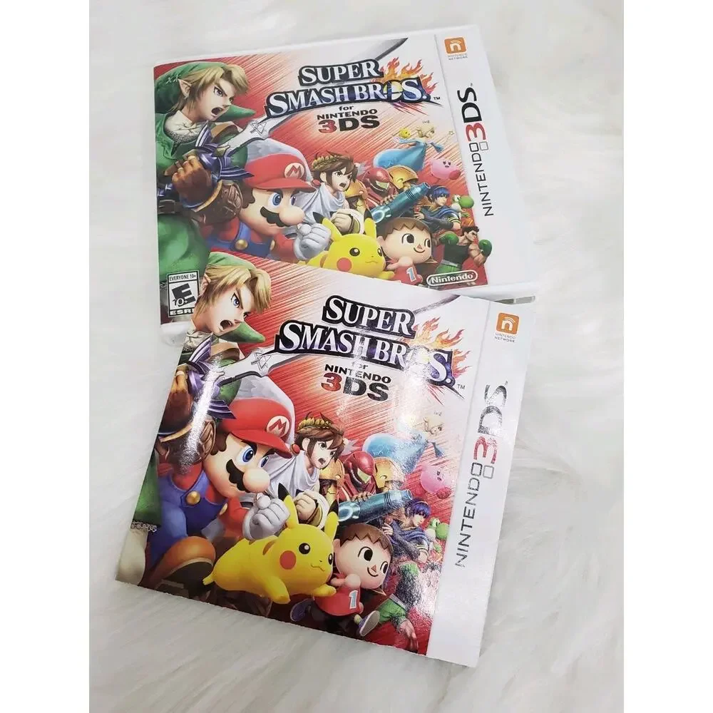 NO GAME CASE ONLY Super Smash Bros‎ 3DS Case and Manual Only NO GAME